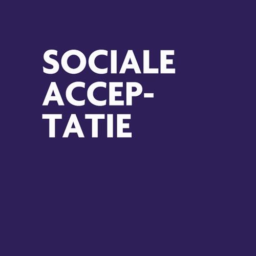 3. Sociale acceptatie